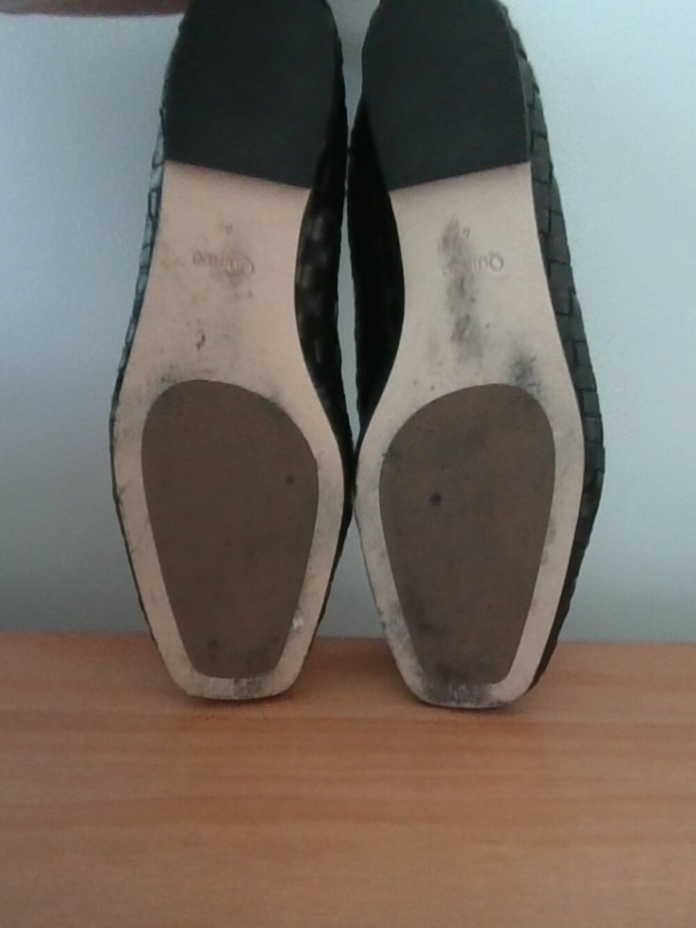 Italian Leather Handwoven Square Toe Ballet Flat Size 6 Women's - Picture 5 of 7